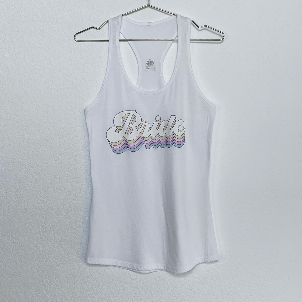 Graphic Bride Racerback Tank Top